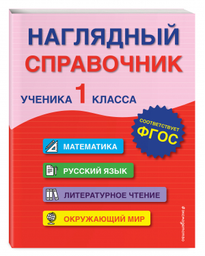 Наглядный справочник ученика 1-го класса | Горохова Анна Михайловна - Наглядный справочник школьника 1-4 классы (обл) - Эксмо - 9785041682903