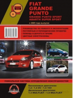 Fiat Grande Punto / Grande Punto Sport / Abarth Super Sport c 2005 года выпуска Руководство по ремонту и эксплуатации | Мирошниченко - Золотая серия - Монолит - 9786175370674