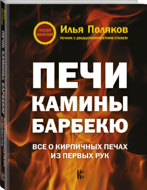 Печи, камины, барбекю | Поляков - Лидер мнения - АСТ - 9785170931583