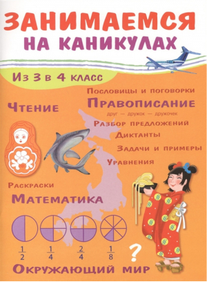 Занимаемся на каникулах Из 3 в 4 класс | Никитина - Занимаемся на каникулах - Стрекоза - 9785995135920