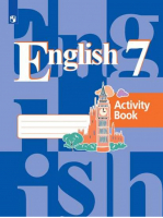 Английский язык 7 класс Рабочая тетрадь | Кузовлев - Академический школьный учебник - Просвещение - 9785090713900