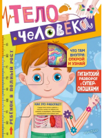 Тело человека - Большая книга с окошками для почемучек - Малыш - 9785171483494