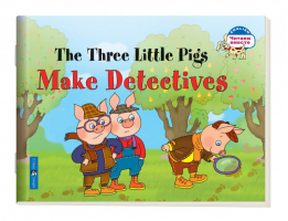 Три поросенка становятся детективами The Three Little Pigs Make Detectives | Наумова - English Читаем вместе - Айрис-Пресс - 9785811241033