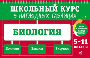 Биология. 5-11 классы | Мазур Оксана Чеславовна, Никитинская Татьяна Владимировна - Школьный курс в наглядных таблицах - Эксмо-Пресс - 9785041799038