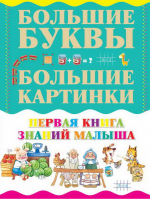 Первая книга знаний малыша | 
 - Большие буквы. Большие картинки - АСТ - 9785170788774