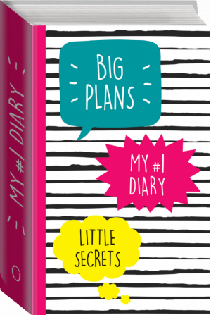 My №1 Diary Big Plans Little Secrets | 
 - Пятибуки. Дневники на 5 лет - Эксмо - 9785699808670