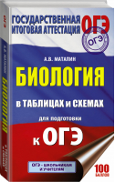 ОГЭ Биология в таблицах и схемах для подготовки | Маталин - ОГЭ - АСТ - 9785171032548