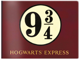 Кардхолдер Платформа 9 и 3/4 (в форме книжки, 215х65 мм) - Вселенная Harry Potter / Гарри Поттер - Эксмо - 9785041171032