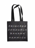 Сумка. Friends. Princess Consuela Banana-Hammock (черная, 38х43 см, длина ручек 58 см) - 9785041188146