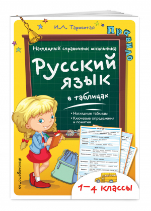 Русский язык в таблицах 1-4 классы | Таровитая - Наглядный справочник школьника - Эксмо - 9785699962372