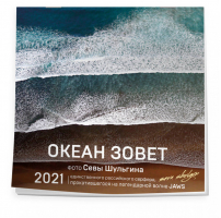 Океан зовет Календарь настенный на 2021 год (300х300 мм) | Шульгин Сева - Календари настенные 2021 - Эксмо - 9785041114190