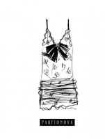 Блокнот для записей Мода Платье | Парфенова - Блокноты от Parfionova - Эксмо - 9785699608133