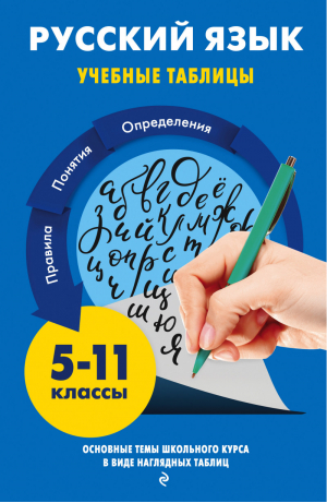 Русский язык 5-11 классы Учебные таблицы | Маханова - Учебные таблицы - Эксмо - 9785041123079