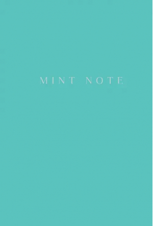 Mint Note. Стильный блокнот с "мятными" страницами, А5 - WTJ_INSPIRATION. Блокноты - Эксмо - 9785041819828