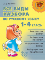 Все виды разбора по русскому языку 1-4 классы | Ушакова - Начальная школа - Литера - 9785944557827