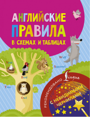 Английские правила в схемах и таблицах (с невидимыми чернилами!) - Английский с невидимыми чернилами - АСТ - 9785171040048